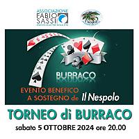 TORNEO DI BURRACO A SOSTEGNO DELL’HOSPICE "IL NESPOLO"